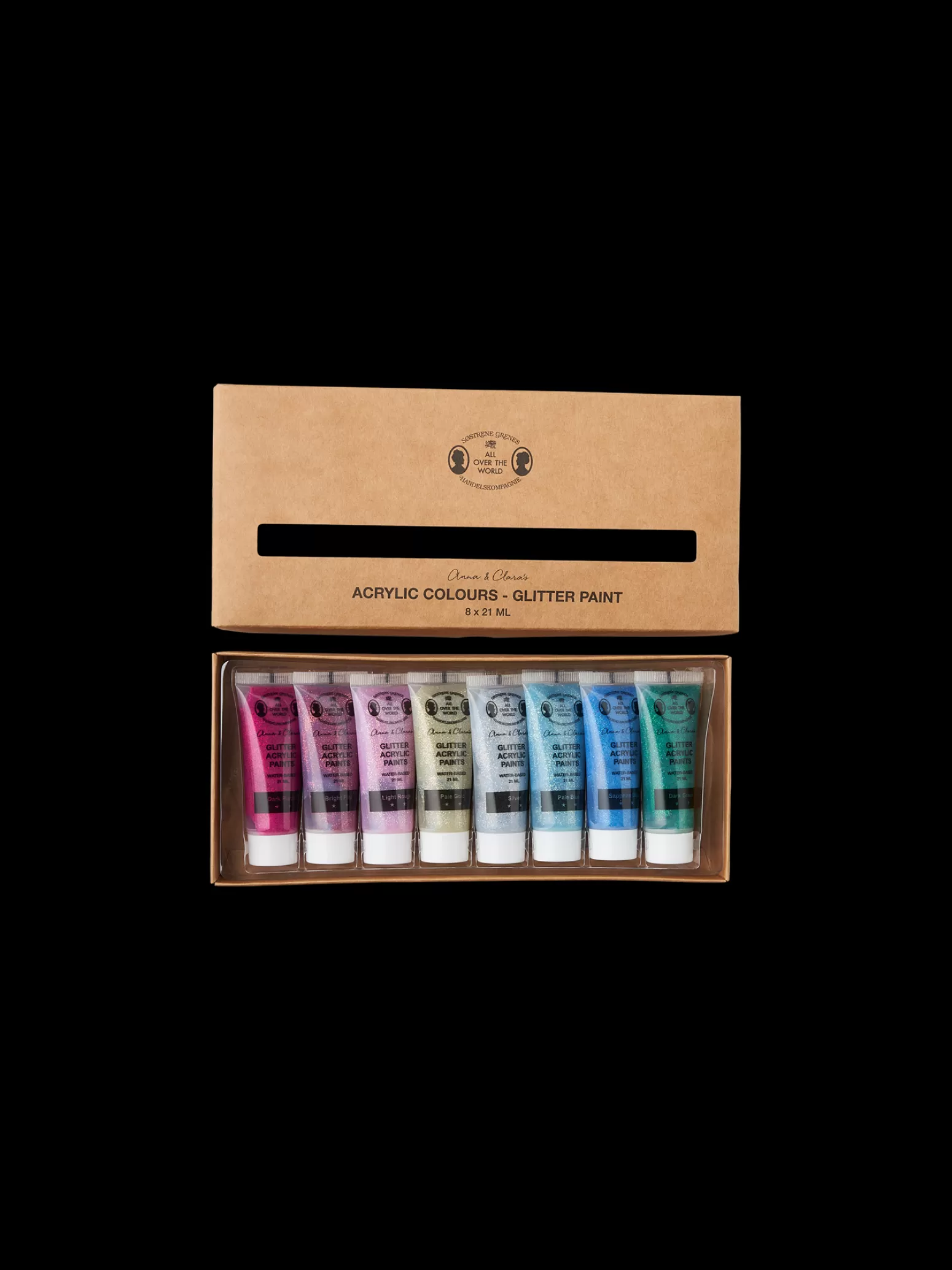 Søstrene Grene Schweiz Acryl-Glitzerfarben-Set