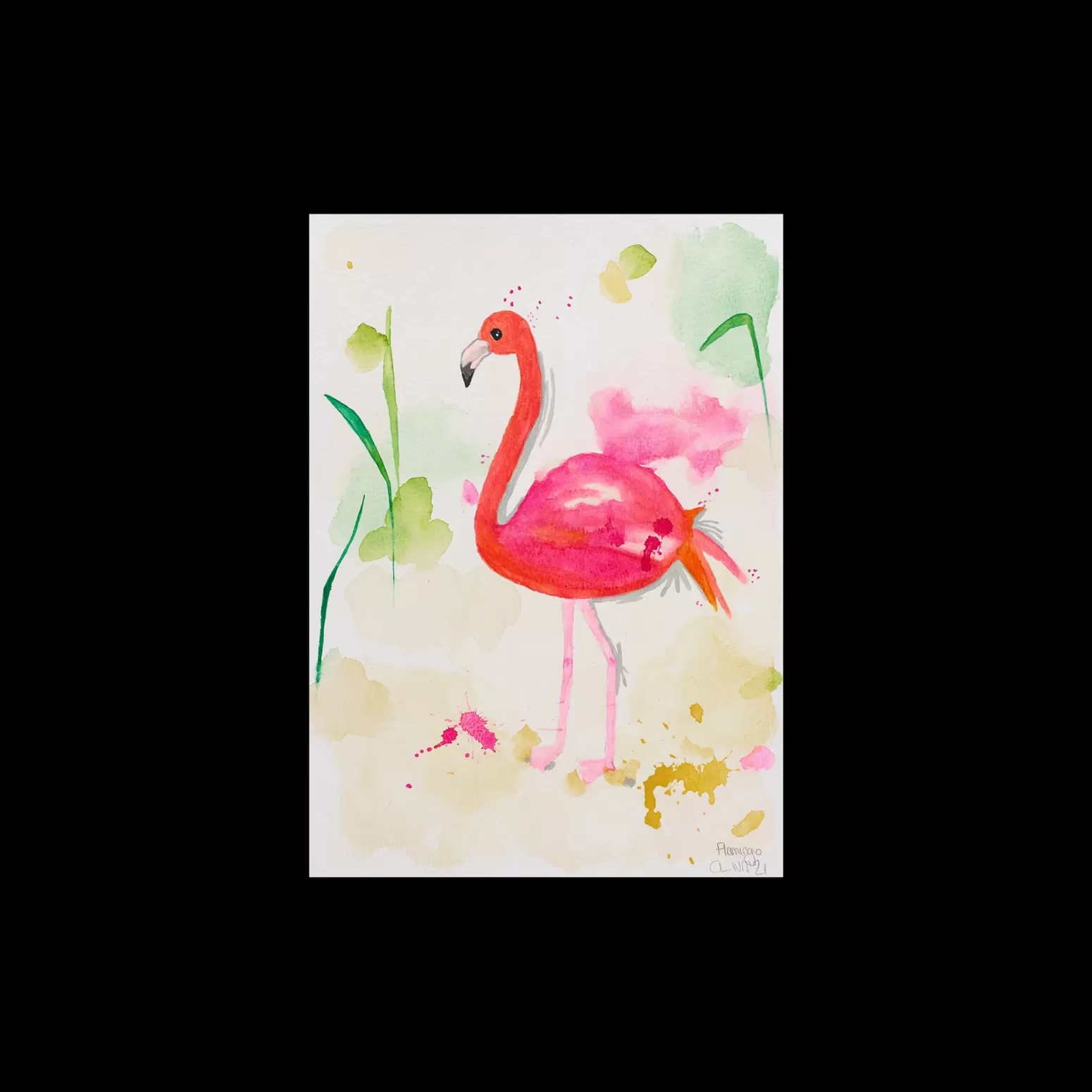 Kinder Søstrene Grene Schweiz Flamingo 5 A4